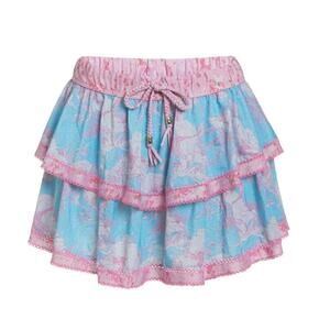 Hurley LoveShackFancy Skirt Swimsuit Cover Up XS